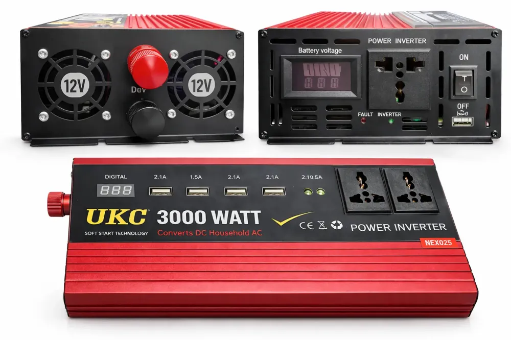 Преобразователь напряжения 3000W AR AC/DC 12V Коломия - фото 2