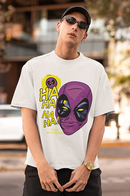 Футболка аниме Суперхеро Биртхдай Суперхеро Гифт оверсайз (S/M/L) Черний AnimeJ1094 Днепр - изображение 4