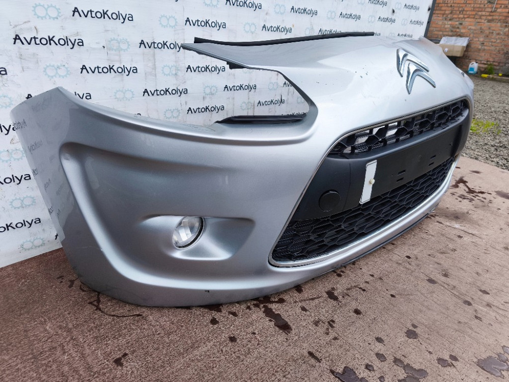 Бампер передній в зборі Citroen C3 2009-2013 Ковель - фото 11