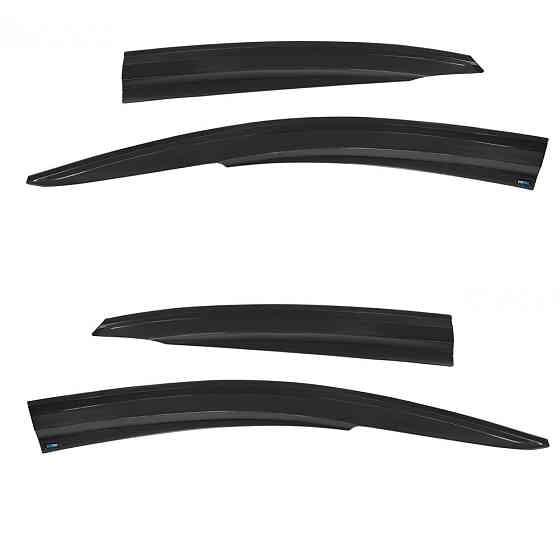 Дефлектори вікон (вітровики) Ford Focus 2004-2010, 4шт, SunPlex, седан, на скотчі Київ