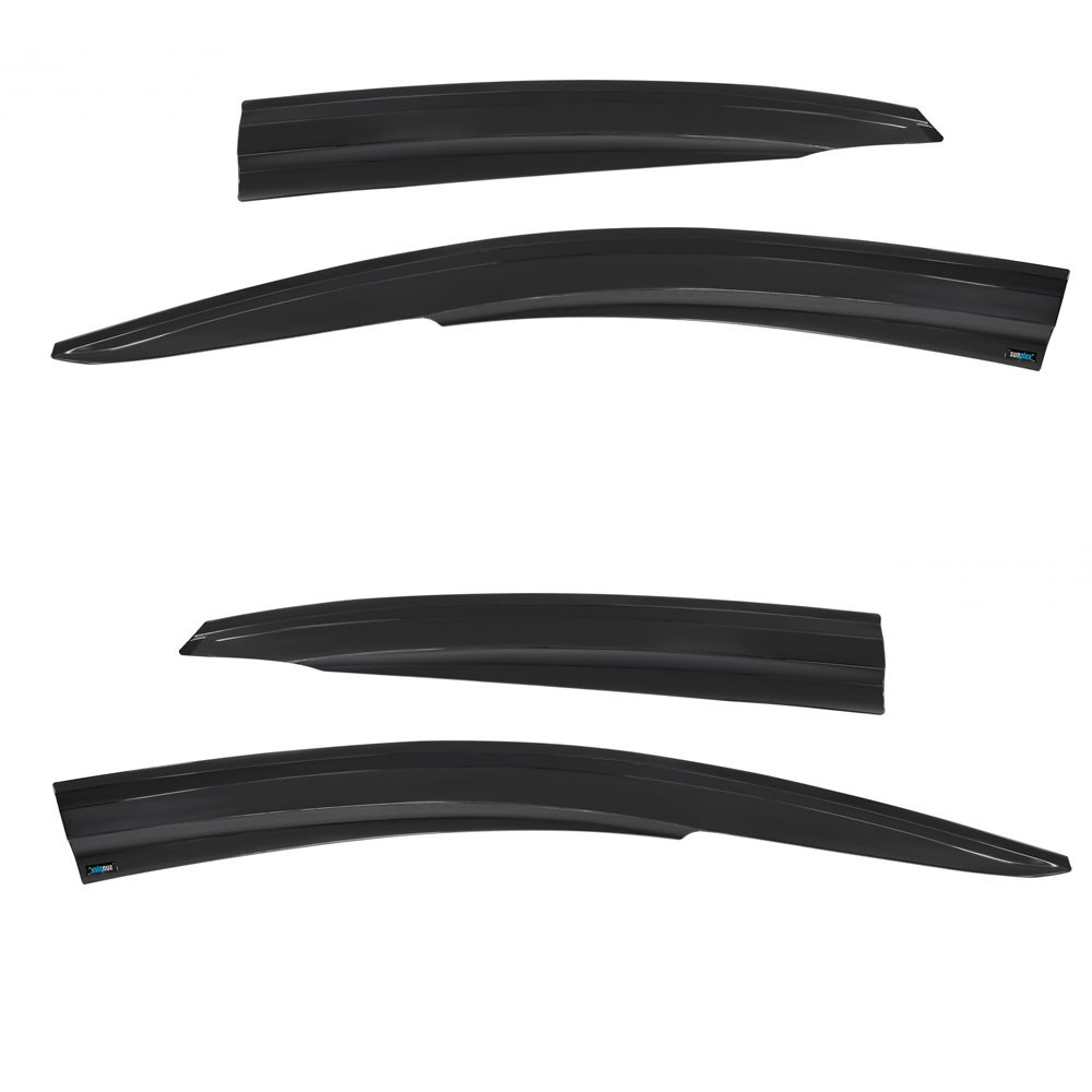 Дефлектори вікон (вітровики) Ford Focus 2004-2010, 4шт, SunPlex, седан, на скотчі Київ - фото 1