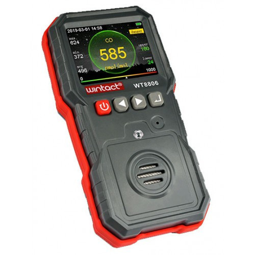 Детектор угарного газа CO (0-1000 μmol/mol) WINTACT WT8806 Одесса - изображение 4