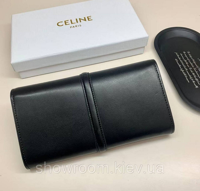 Женский брендовый коешелек Celine (924) black Киев - изображение 5