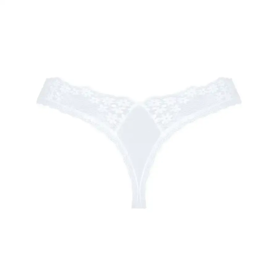 Мереживні танга Obsessive Heavenlly thong XL/2XL Львів - фото 6
