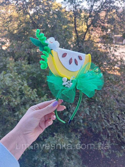 Костюм Дынька юбочка + нашивка на гольфик + ободок Дыньки Кривой Рог - изображение 6