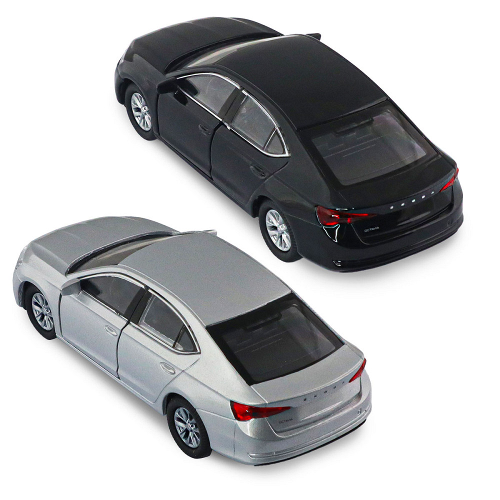Автомодель - Skoda Octavia (чорний, сріблястий) Дніпро - фото 9
