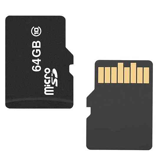 Картка пам'яті високошвидкісна microSD 64GB / Карта мікро SD / Флешка у телефон / Мікро сд Київ