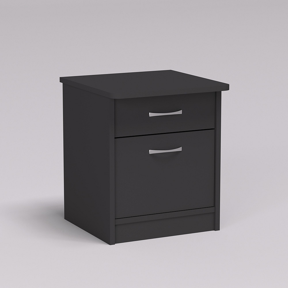 Тумба прикроватная Диана, Антрацит, 400/400/470 Львов - изображение 2