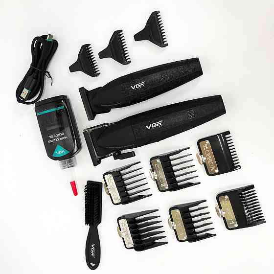Машинка для стрижки хороша VGR V-640, Електронна машинка для стрижки Профі волосся BX-69 Львів