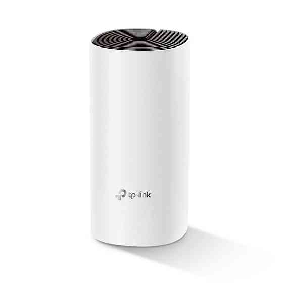Домашня Mesh Wi-Fi система TP-LINK DECO E4 1 pcs AC1200, 2xFE LAN/WAN, MU-MIMO (DECO-E4-1-PACK) Киев