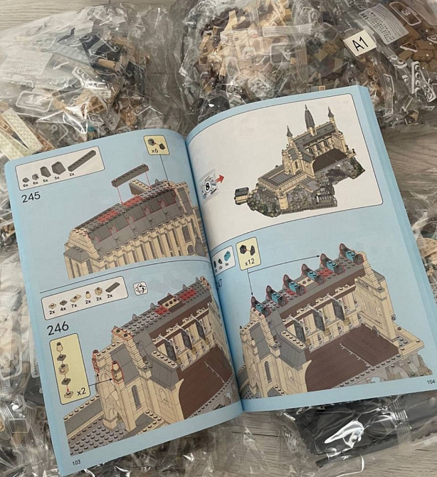 Конструктор Гарри Поттер замок Хогвартс Harry Potter. Киев - изображение 5