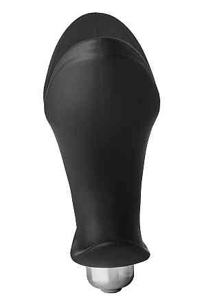 Анальна пробка з вібрацією FANTASSTIC VIBRATING ANAL ANCHOR PLUG BLACK Sex Aura Київ
