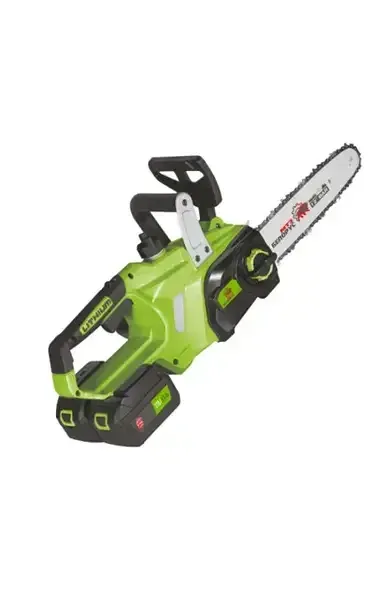 Пила ланцюгова, акумуляторна CHAIN ​​SAW 16 дюймів (40см) KRAFFTEC для садових робіт. загартована сталь Одеса - фото 2