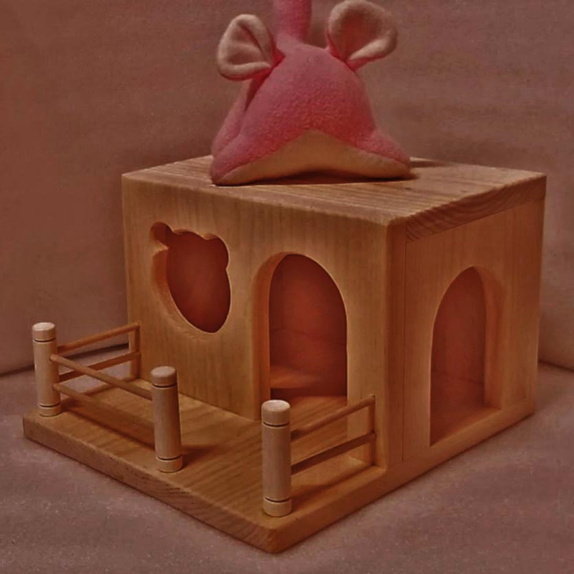 Будиночок для шиншили "Кандла" сієна Миколаїв - фото 1