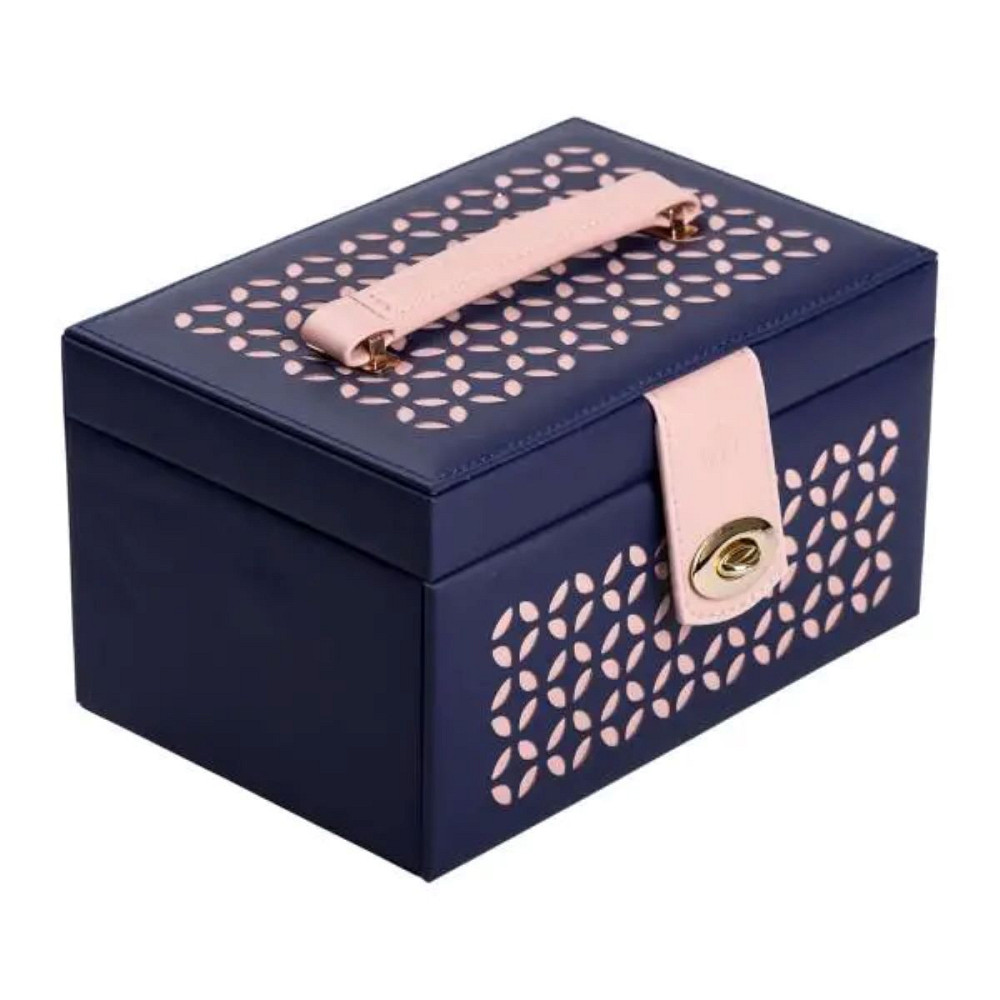 Yiwu Скринька для прикрас з еко шкіри 3 яруси з дзеркалом органайзер для ювелірних виробів HP-5 Коломыя - изображение 7