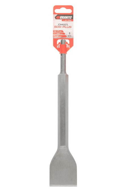 GRANITE Зубило плоске GRANITE SDS-PLUS 250х50х17 мм 1-50-250 Коломыя - изображение 4