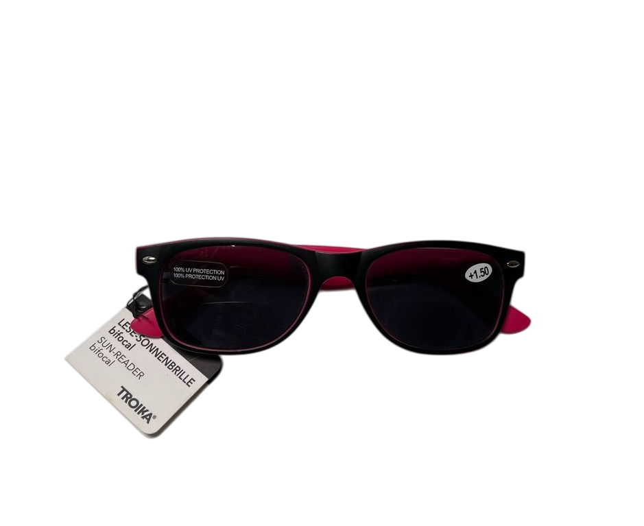 Солнцезащитные очки розовые Troika Ровно - изображение 2