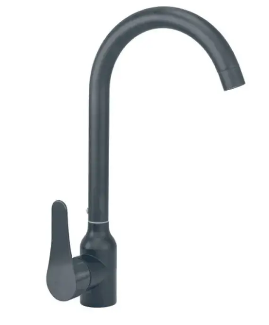 Стильный смеситель для кухни Champion SAP-011 GRAPHITE цвета графит из нержавеющей стали (CH6451) Черновцы - изображение 1