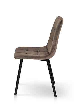 Стілець Ментос чорний/ велюр тобакко Київ