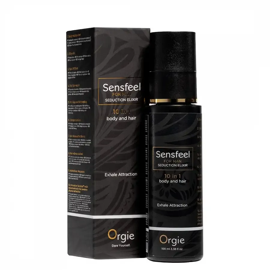 Лосьйон з феромонами для тіла та волосся Orgie – Sensfeel Seduction Elixir 10 in 1 for Man (100 мл) Львів - фото 1