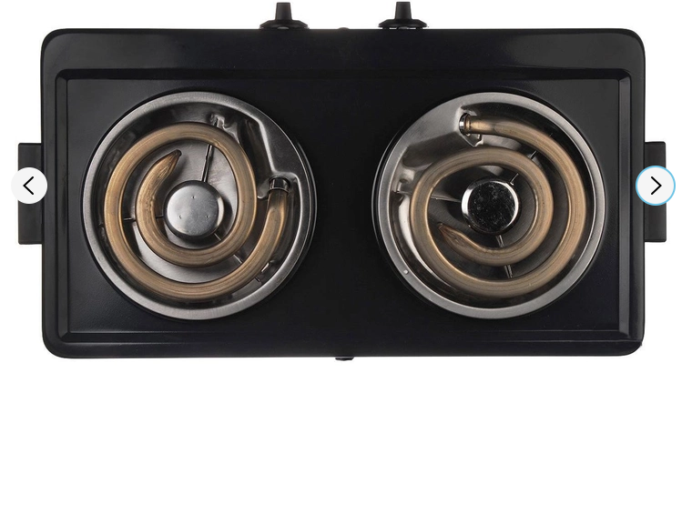 Плита електрична настільна двоконфорочна Domotec MS 5532 з широкою спіраллю 4790 Одеса - фото 5