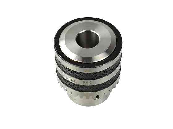 Патрон дриля "GeKo" з ключем, конус B22, свердло 5 - 20мм Стрый