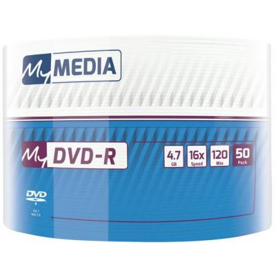 Диск DVD MyMedia DVD-R 4.7GB 16X Wrap MATT SILVER 50шт (69200) Винница - изображение 2