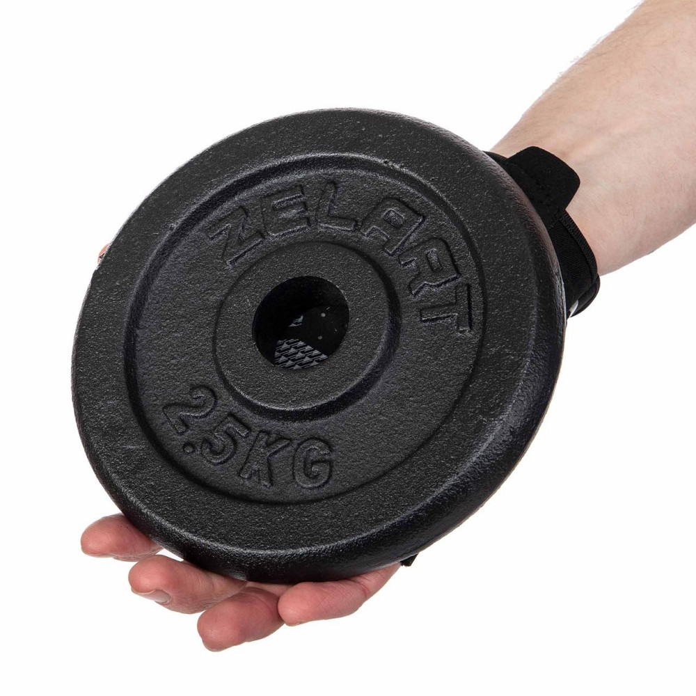 Блин (диск) стальный 2.5 кг d-30мм Zelart-7785-2_5 Киев - изображение 7