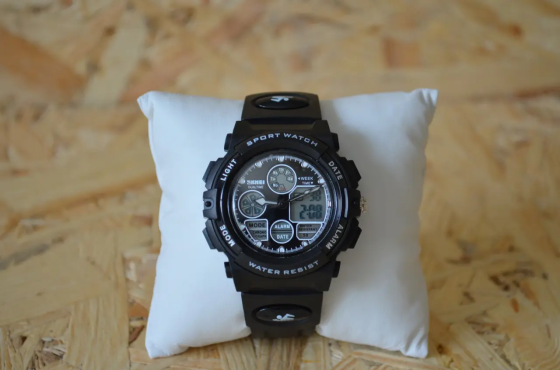 Детские спортивные наручные часы Skmei 1163 (Черные) Киев