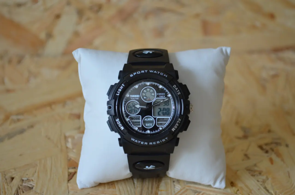 Детские спортивные наручные часы Skmei 1163 (Черные) Киев - изображение 6