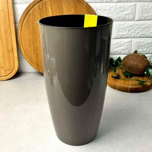 Вазон Альфа 22*41,5см капучіно Алеана Житомир - изображение 3