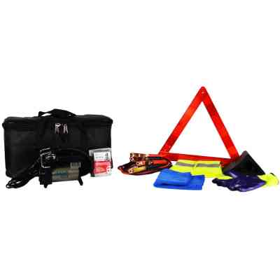 Набор техпомощи Poputchik черная с компрессором (01-175-IS) Вінниця