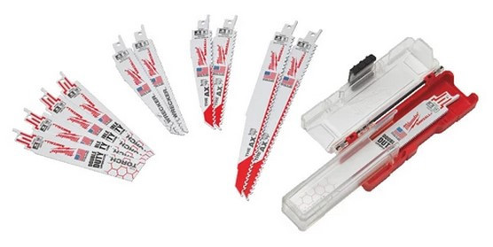 Набір полотен для шабельної пили SAWZALL MILWAUKEE, (12шт), пластиковий кейс Одесса - изображение 1