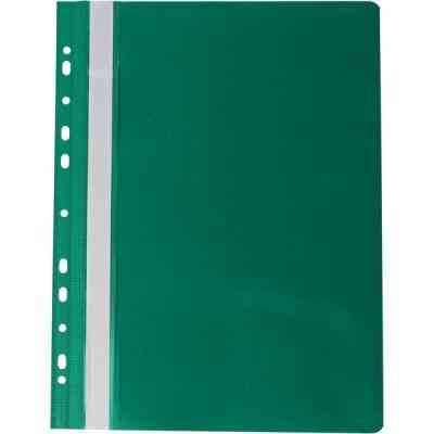 Папка-скоросшиватель Buromax A4 , perforated, PVC, green/ PROFESSIONAL (BM.3331-04) Винница