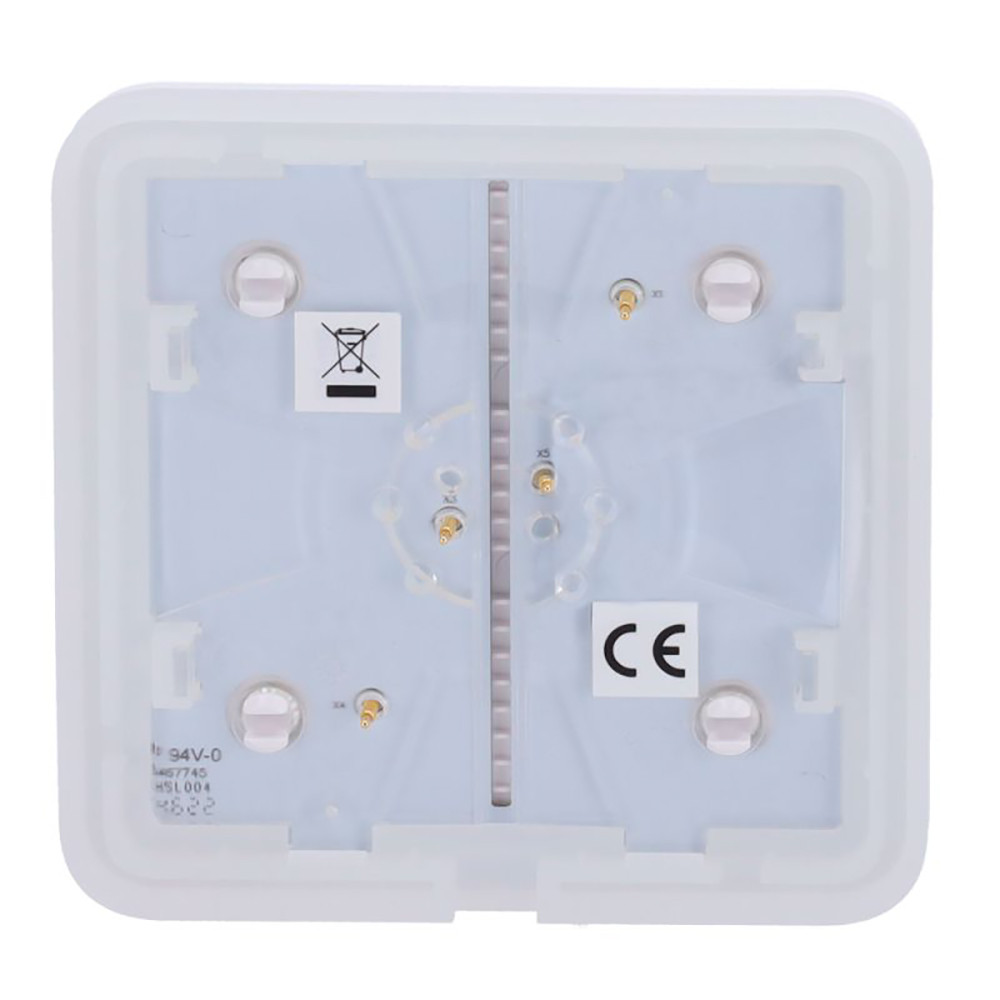 Кнопка Ajax SoloButton (1-gang/2-way) white для одноклавішного або прохідного вимикача Киев - изображение 4