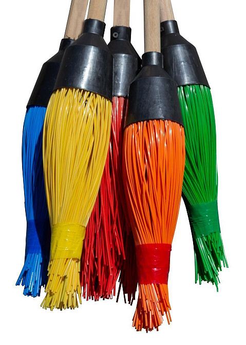 Метла круглая пластик усилена Харьков - изображение 2