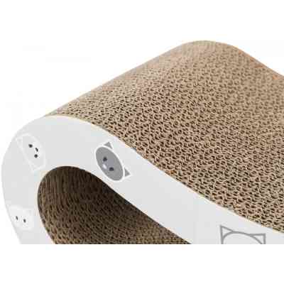 Дряпка (кігтеточка) для котів Trixie «Mimi» картонна з м'ятою 48×16×22 см (червона) (4011905480022) Вінниця