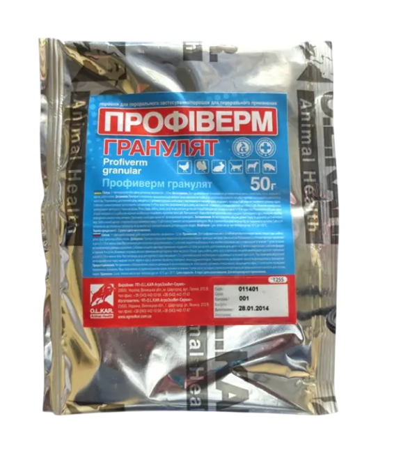 Профиверм гранулят 0,35% 50 г Винница - изображение 1