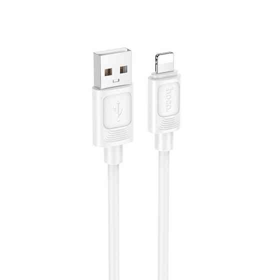 Кабель HOCO X122 Benefit silicone charging data cable iP White Київ