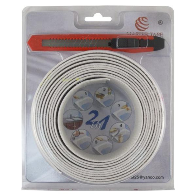 Бордюрна стрічка для ванни 3м*62 мм Харків - фото 1