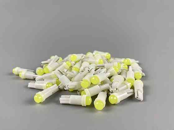 Лампа LED автомобільна робоча 12V COB chip цоколь Т5, освітлення панелі приладів Мукачево