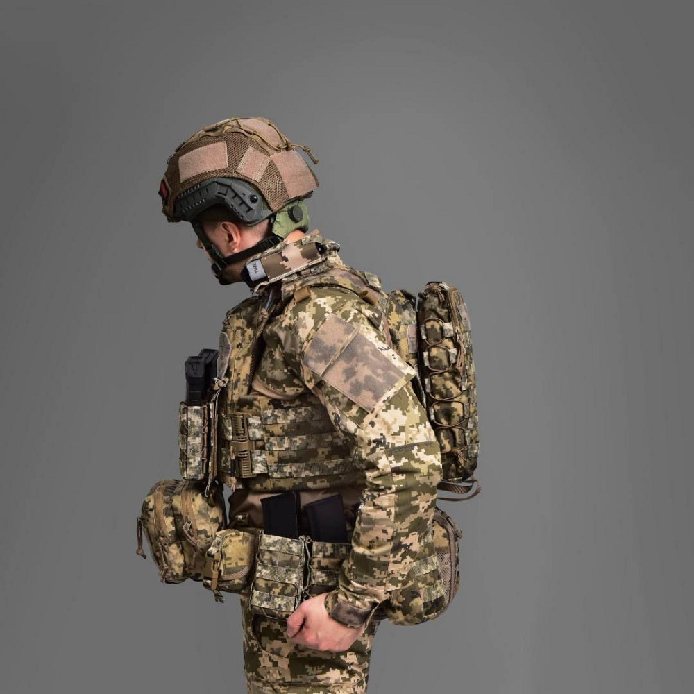 Плитоноска тактична без плит MPS М8 Pro Cordura 1000 Піксель mm14 Вінниця - фото 4