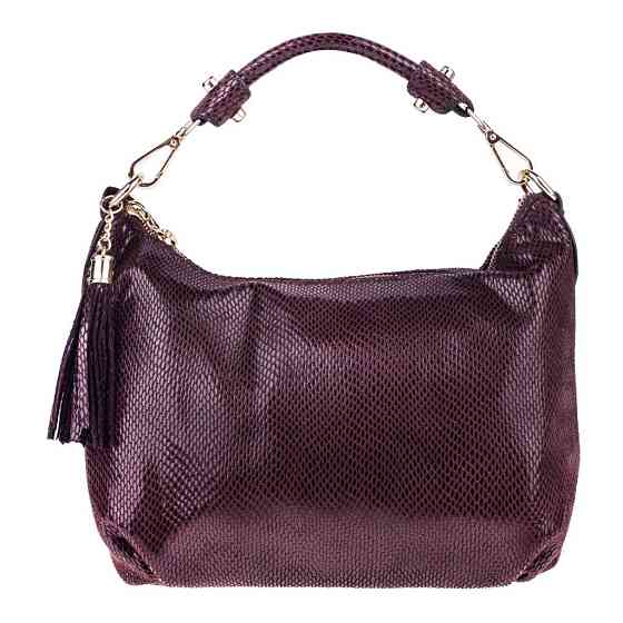 Жіноча сумка Realer P112 коричнева Київ