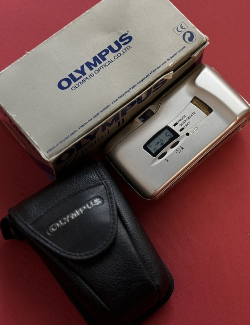 Olympus mju ii плівковий фотоапарат мью 2 новий з коробкою kodak zoom. Харків - фото 1