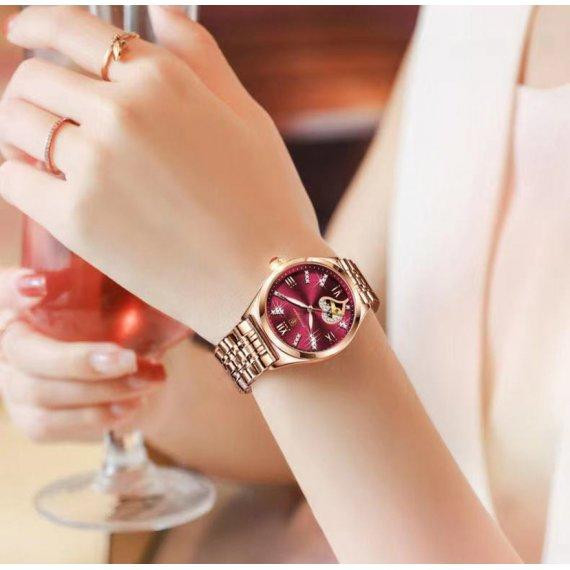 Женские наручные часы Poedagar Present (Золотистые) Винница - изображение 6