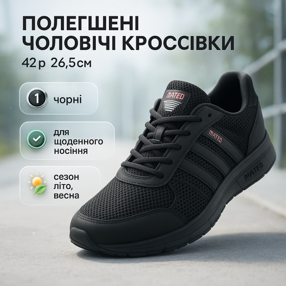 Чоловічі кросівки для повсякденного життя, Взуття для літнього відпочинку чоловіків IV-97 Львів - фото 10