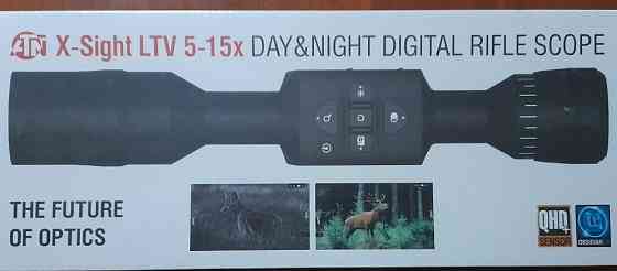 Цифровий приціл нічного бачення ATN X-Sight LTV 5-15X. Київ