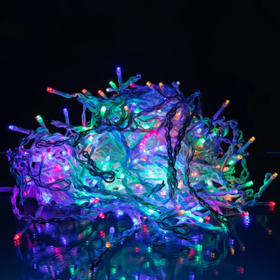 Гірлянда Бахрома 20 м, 335 LED, мультиколор Київ