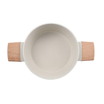 Кастрюля Bergner Naturally, з кришкою 20 см, 2.4 л (BG-34745-CR) Винница - изображение 4