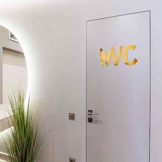 Зеркальный золотой декор для туалета, 3 штуки Киев